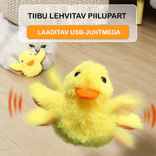 FunToy™ puudutamise peale tiibu siputav pardipoeg