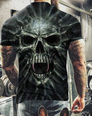 SkullHD™ 3D-pealuupiltidega T-särgid XXS-6XL