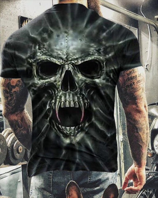 SkullHD™ 3D-pealuupiltidega T-särgid XXS-6XL