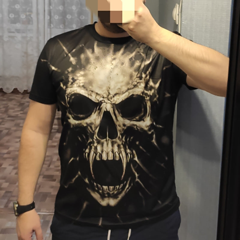 SkullHD™ 3D-pealuupiltidega T-särgid XXS-6XL